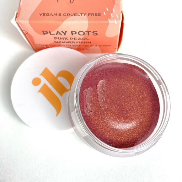 Jecca Blac. Play Pots in Pink Pearl Shimmer Finish - Picture 7 of 8